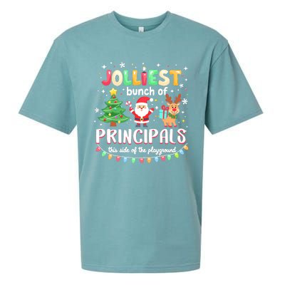 Jolliest Bunch Of Principals This Side Of The Playground Sueded Cloud Jersey T-Shirt