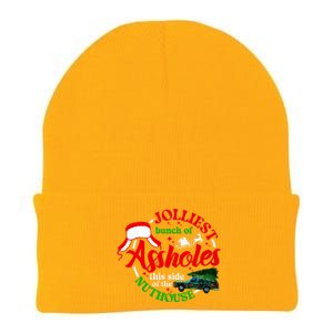 Jolliest Bunch Of Assholes This Side Of The Nut House Knit Cap Winter Beanie