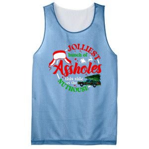 Jolliest Bunch Of Assholes This Side Of The Nut House Mesh Reversible Basketball Jersey Tank