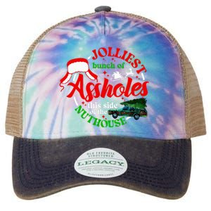 Jolliest Bunch Of Assholes This Side Of The Nut House Legacy Tie Dye Trucker Hat