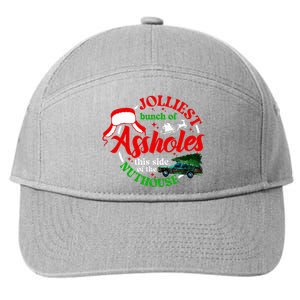 Jolliest Bunch Of Assholes This Side Of The Nut House 7-Panel Snapback Hat