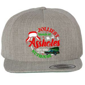 Jolliest Bunch Of Assholes This Side Of The Nut House Wool Snapback Cap