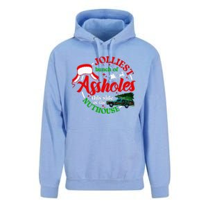 Jolliest Bunch Of Assholes This Side Of The Nut House Unisex Surf Hoodie