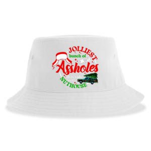 Jolliest Bunch Of Assholes This Side Of The Nut House Sustainable Bucket Hat