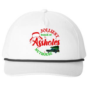 Jolliest Bunch Of Assholes This Side Of The Nut House Snapback Five-Panel Rope Hat