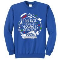 Jolliest Bunch Of Assholes This Side Of The Nut House Xmas  Tall Sweatshirt