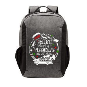 Jolliest Bunch Of Assholes This Side Of The Nut House Xmas  Vector Backpack