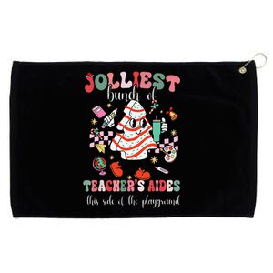 Jolliest Bunch Of Teachers This Side Of The Playground Xmas Grommeted Golf Towel