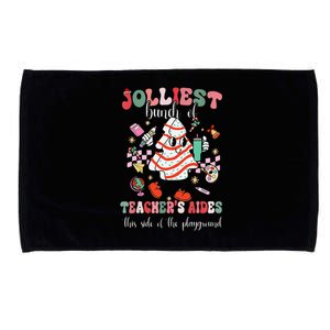 Jolliest Bunch Of Teachers This Side Of The Playground Xmas Microfiber Hand Towel