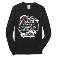 Jolliest Bunch Of Assholes This Side Of The Nut House Xmas Tall Long Sleeve T-Shirt