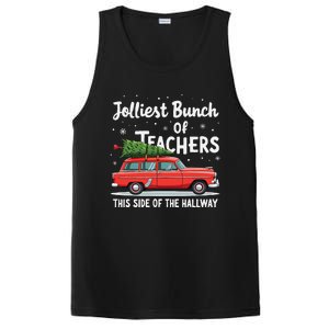 Jolliest Bunch Of Teachers This Side Of The Hallway Xmas PosiCharge Competitor Tank