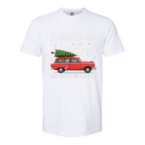 Jolliest Bunch Of Teachers This Side Of The Hallway Xmas Softstyle CVC T-Shirt