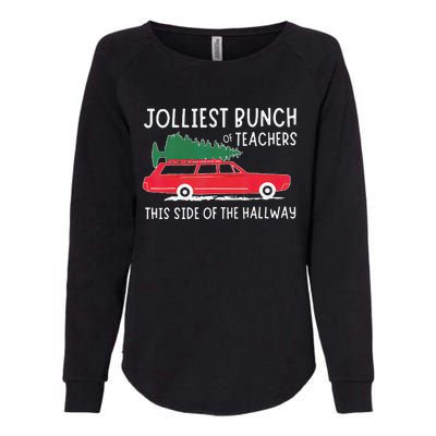 Jolliest Bunch Of Teachers This Side Of The Hallway Womens California Wash Sweatshirt