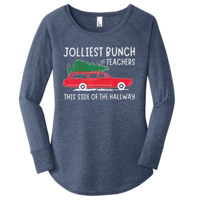 Jolliest Bunch Of Teachers This Side Of The Hallway Women's Perfect Tri Tunic Long Sleeve Shirt