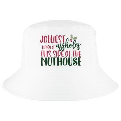 Jolliest Bunch Of Assholes Christmas Story Nuthouse Cool Comfort Performance Bucket Hat