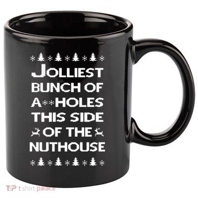 Jolliest Bunch Of Christmas Vacation 11oz C Handle Ceramic Mug