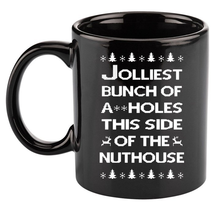 Jolliest Bunch Of Christmas Vacation 11oz C Handle Ceramic Mug