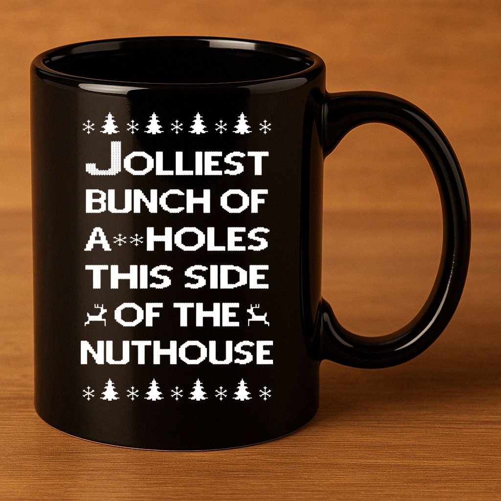 Jolliest Bunch Of Christmas Vacation 11oz C Handle Ceramic Mug