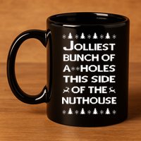 Jolliest Bunch Of Christmas Vacation 11oz C Handle Ceramic Mug