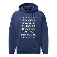 Jolliest Bunch Of Christmas Vacation Performance Fleece Hoodie