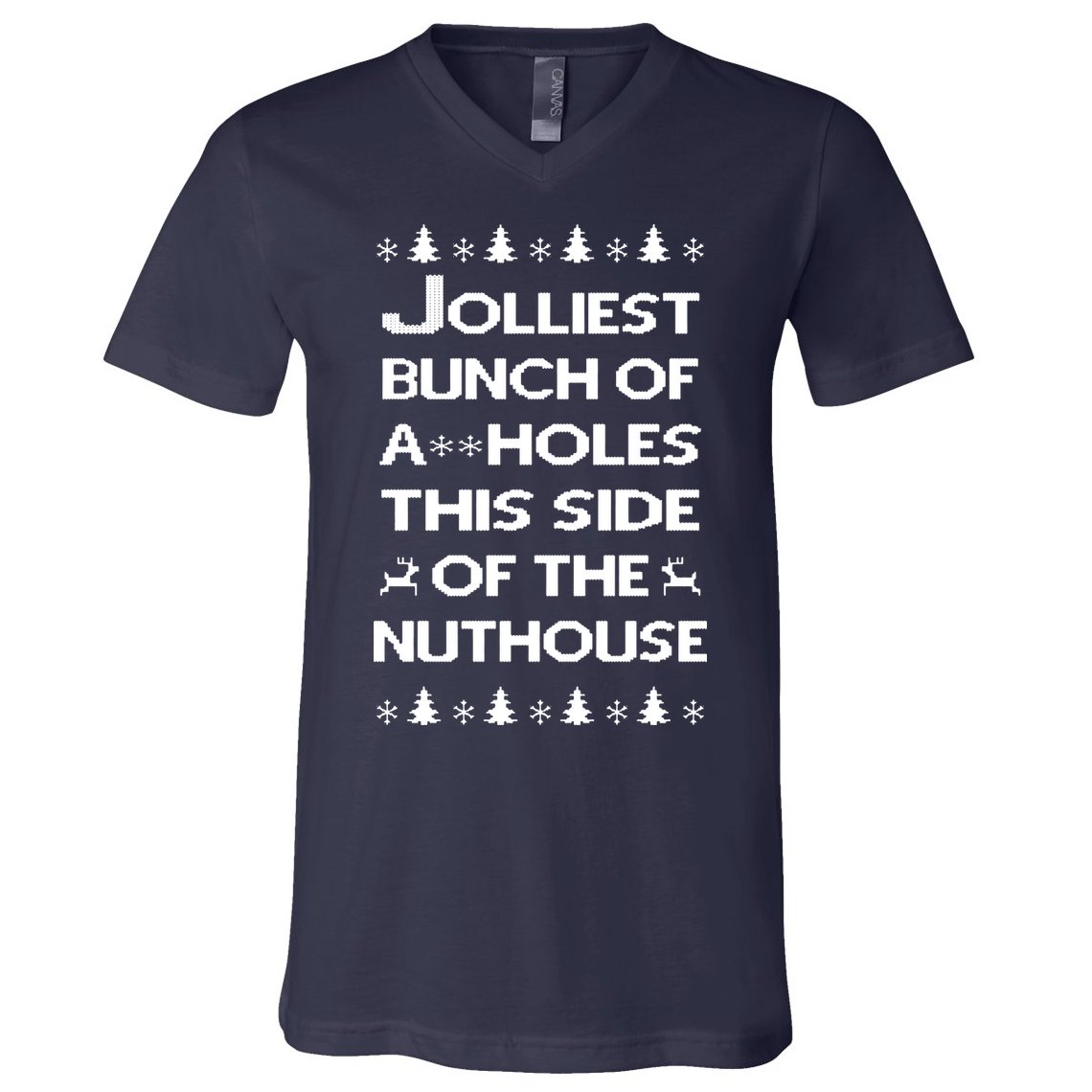 Jolliest Bunch Of Christmas Vacation V-Neck T-Shirt