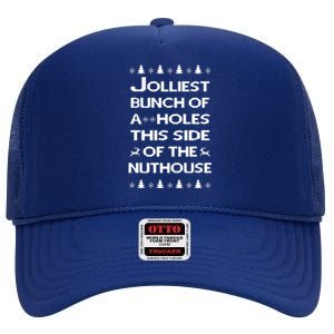 Jolliest Bunch Of Christmas Vacation High Crown Mesh Back Trucker Hat