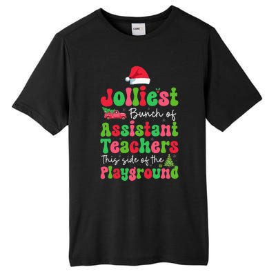 Jolliest Bunch Of Assistant Teachers Of Playground Xmas Tall Fusion ChromaSoft Performance T-Shirt