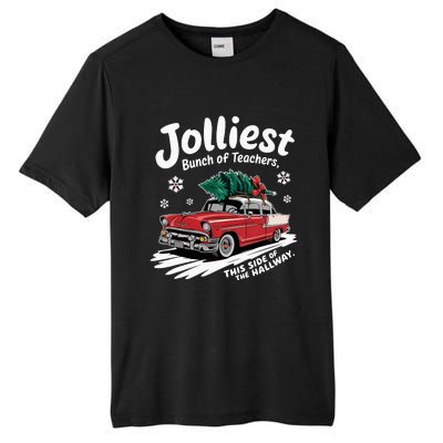 Jolliest Bunch Of Teachers This Side Of The Hallway Tall Fusion ChromaSoft Performance T-Shirt