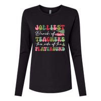 Jolliest Bunch Of Teachers This Side Of The Playground Womens Cotton Relaxed Long Sleeve T-Shirt