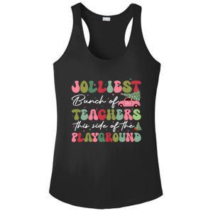 Jolliest Bunch Of Teachers This Side Of The Playground Ladies PosiCharge Competitor Racerback Tank