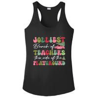 Jolliest Bunch Of Teachers This Side Of The Playground Ladies PosiCharge Competitor Racerback Tank