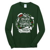 Jolliest Bunch Of Assholes This Side Of The Nut House Xmas  Tall Long Sleeve T-Shirt