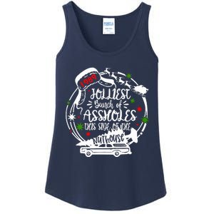 Jolliest Bunch Of Assholes This Side Of The Nut House Xmas  Ladies Essential Tank