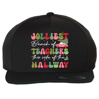 Jolliest Bunch Of Teachers This Side Of The Hallway Wool Snapback Cap