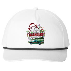 Jolliest Bunch Of Assholes This Side Of The Nut House Snapback Five-Panel Rope Hat