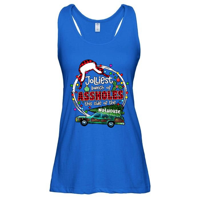 Jolliest Bunch Of Assholes This Side Of The Nut House Ladies Essential Flowy Tank