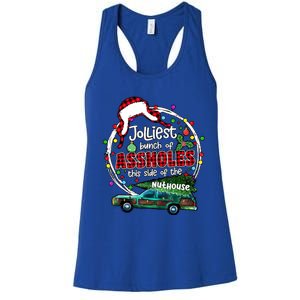 Jolliest Bunch Of Assholes This Side Of The Nut House Women's Racerback Tank