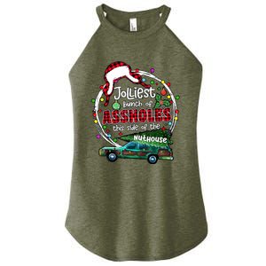 Jolliest Bunch Of Assholes This Side Of The Nut House Women's Perfect Tri Rocker Tank