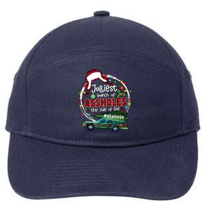 Jolliest Bunch Of Assholes This Side Of The Nut House 7-Panel Snapback Hat