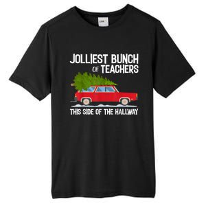 Jolliest Bunch Of Teachers This Side Of The Hallway Tall Fusion ChromaSoft Performance T-Shirt