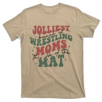 Jolliest Bunch Of Wrestling Moms This Side Of The Mat Xmas T-Shirt