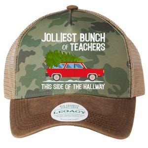 Jolliest Bunch Of Teachers This Side Of The Hallway Legacy Tie Dye Trucker Hat