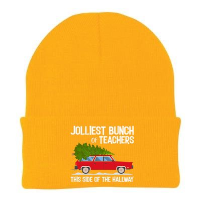 Jolliest Bunch Of Teachers This Side Of The Hallway Knit Cap Winter Beanie