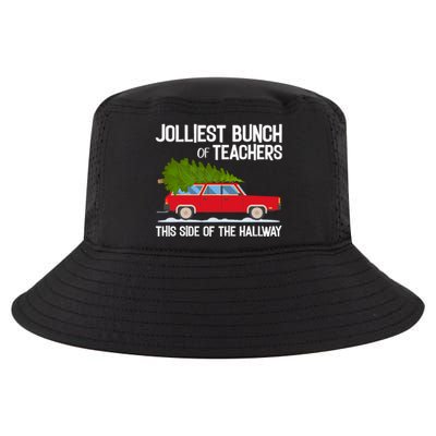 Jolliest Bunch Of Teachers This Side Of The Hallway Cool Comfort Performance Bucket Hat