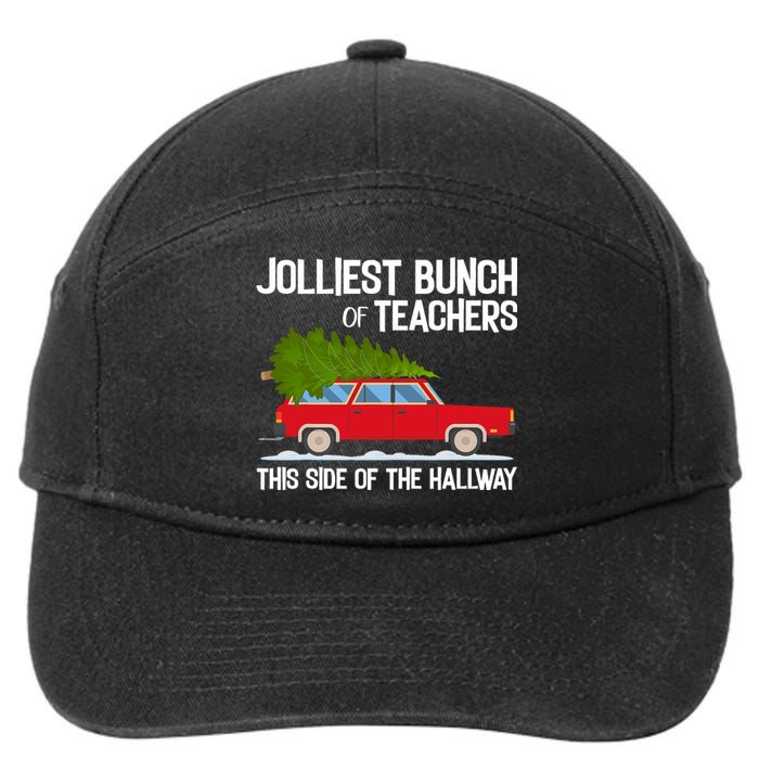 Jolliest Bunch Of Teachers This Side Of The Hallway 7-Panel Snapback Hat