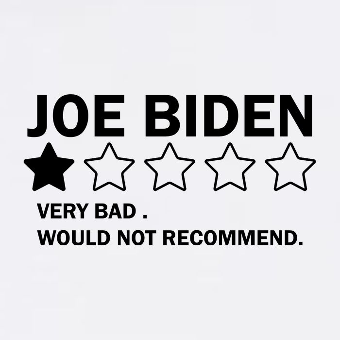 Joe Biden One Star Review Very Bad Would Not Recommend Flatbill Hat