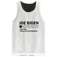 Joe Biden One Star Review Very Bad Would Not Recommend Mesh Reversible Basketball Jersey Tank