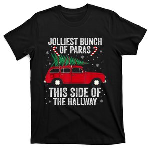 Jolliest Bunch Of Paras This Side Of The Hallway Christmas T-Shirt