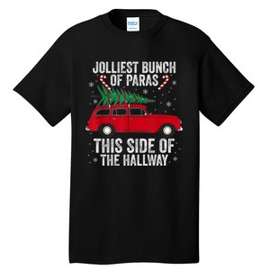 Jolliest Bunch Of Paras This Side Of The Hallway Christmas Tall T-Shirt