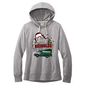 Jolliest Bunch Of Assholes This Side Of The Nut House Women's Fleece Hoodie